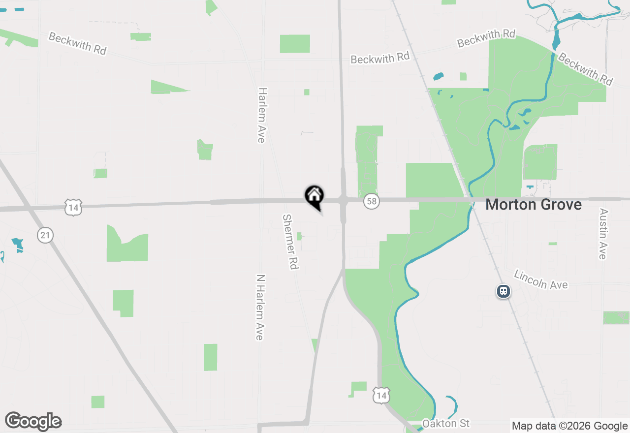 Map of 7002 W Carol Avenue, Niles, IL 60714