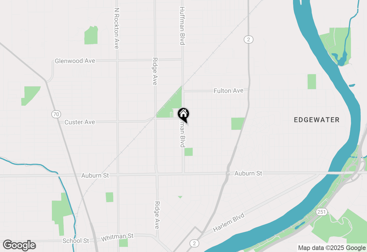 Map of 2004 Huffman Boulevard, Rockford, IL 61103