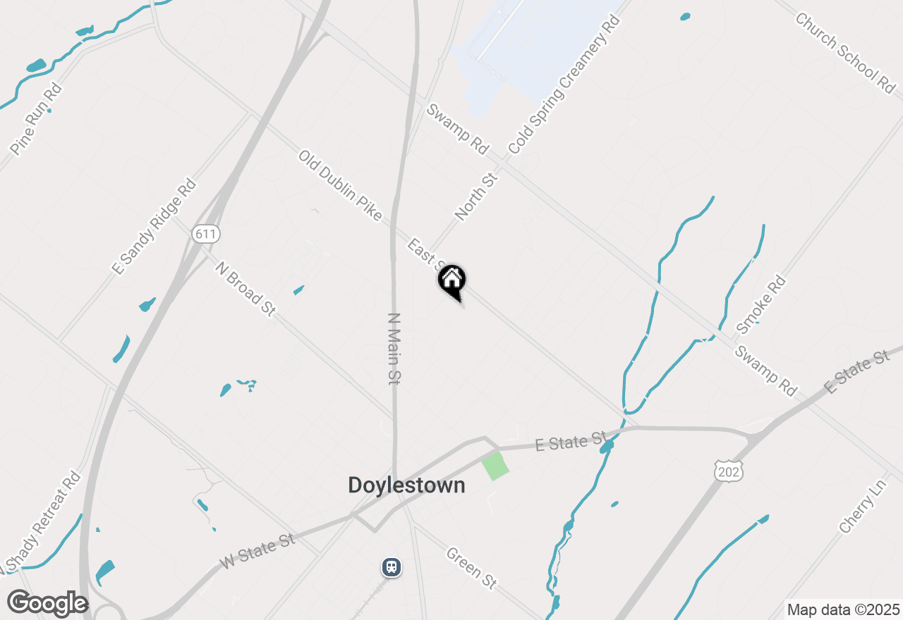 Map of 333 Lacey Avenue #A4, Doylestown, PA 18901