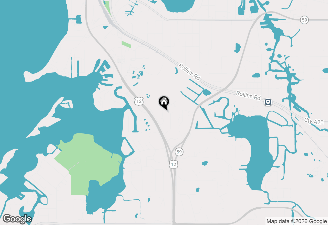 Map of 589 Fox Ridge Drive, Fox Lake, IL 60020