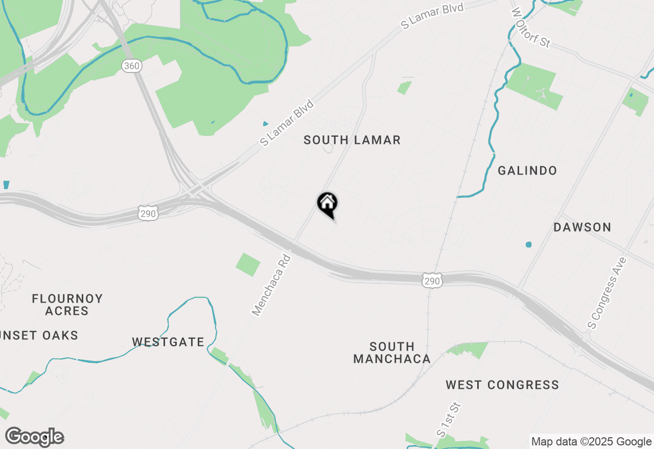 Map of 4022 Valley View Rd #1D, Austin, TX 78704