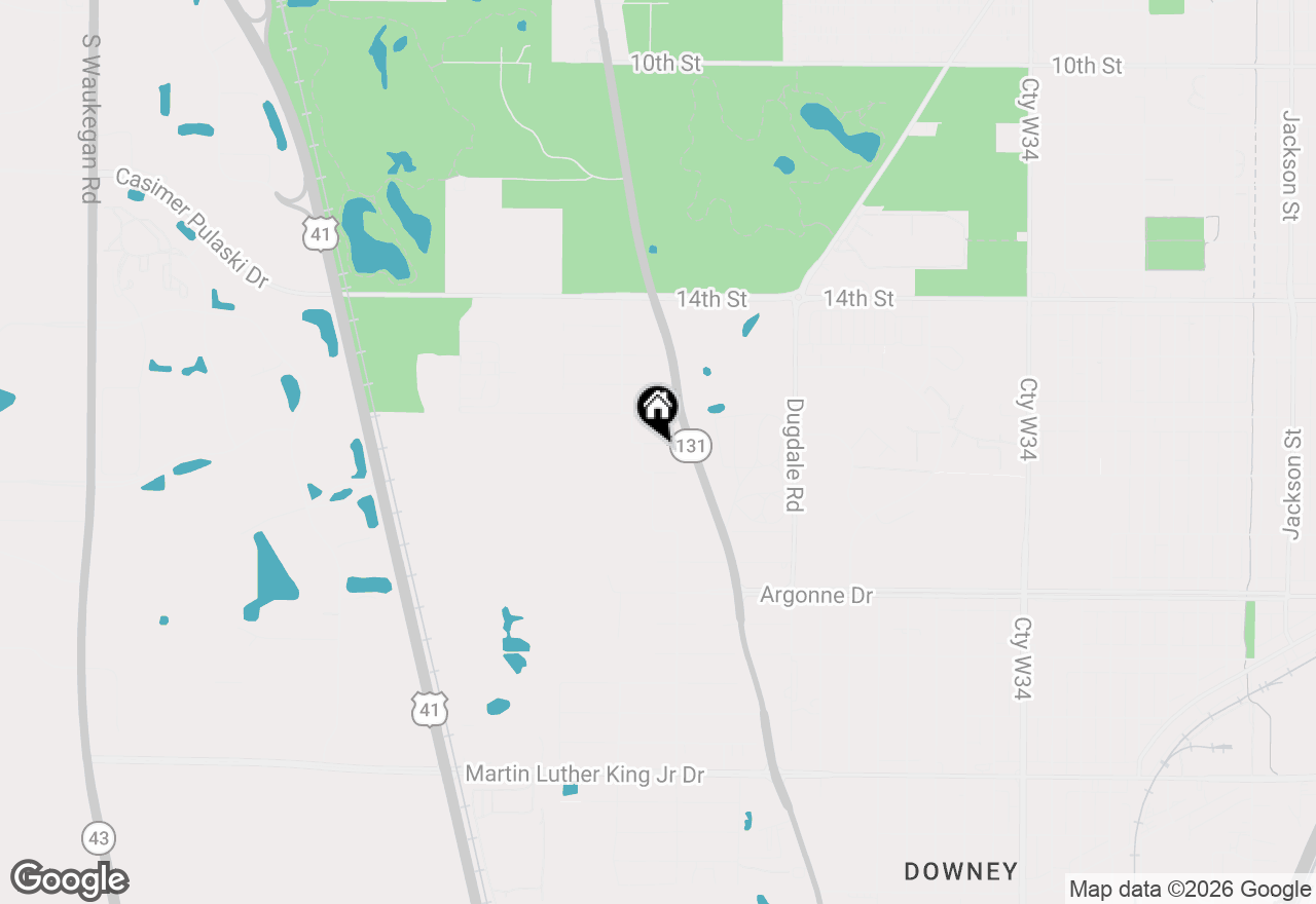 Map of 3017 16th Place, North Chicago, IL 60064