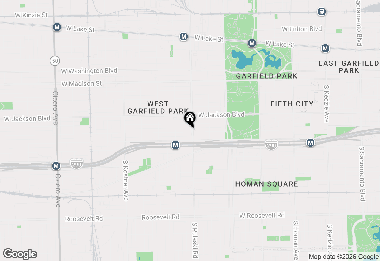 Map of 4004 W Van Buren Street, Chicago, IL 60624