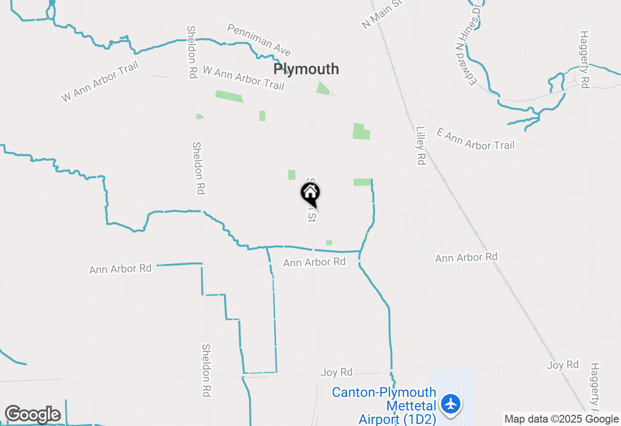 Map of 1176 S Main Street #102, Plymouth, MI 48170