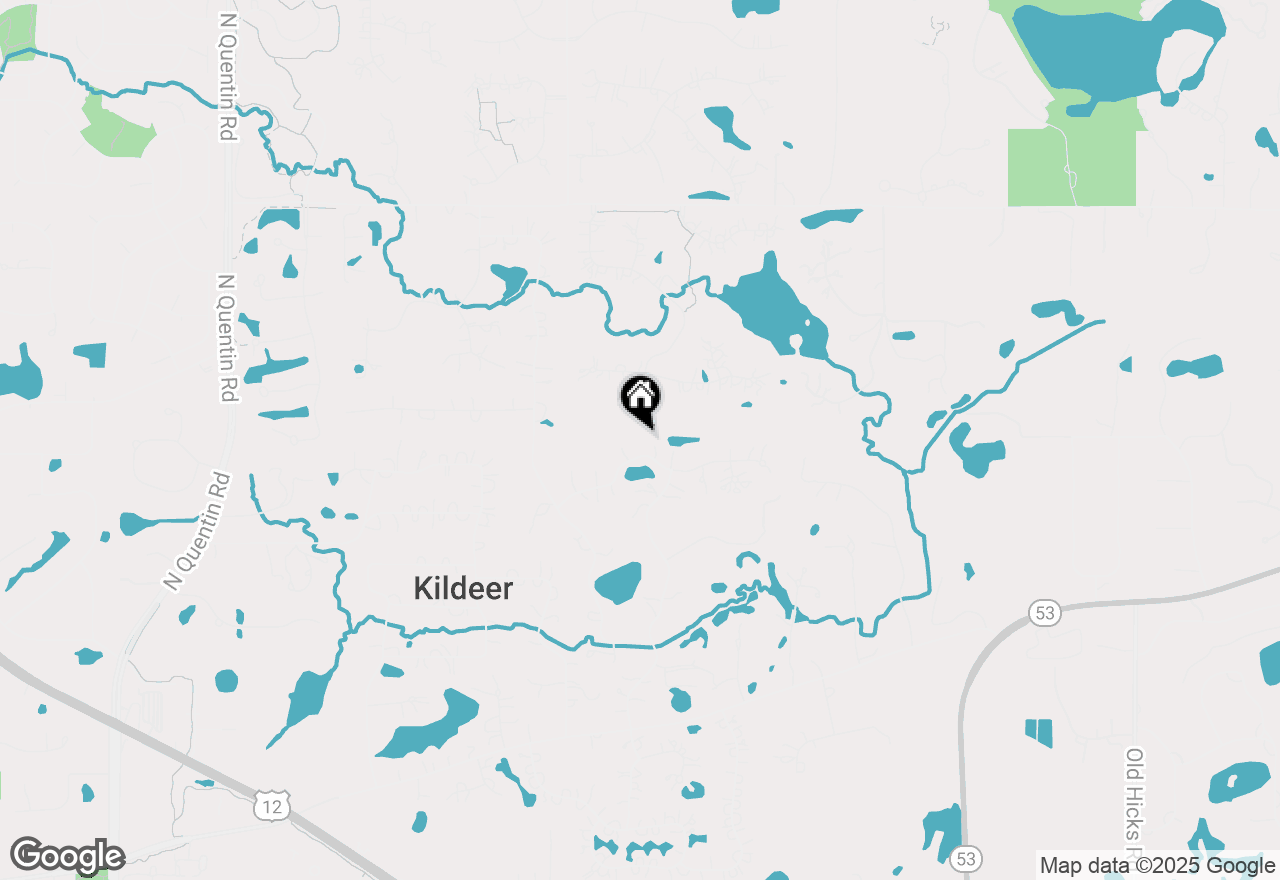 Map of 20830 W Exeter Road, Kildeer, IL 60047