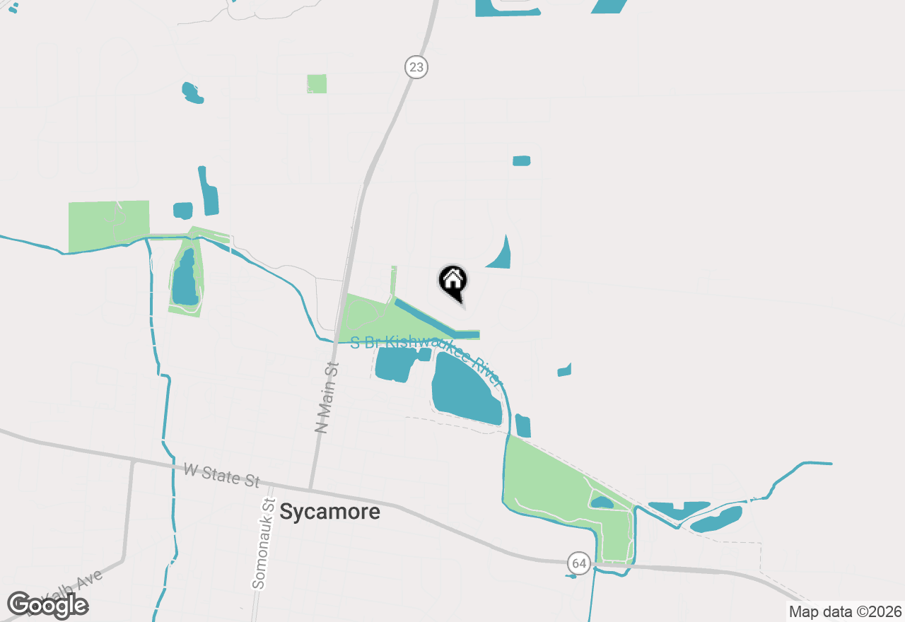 Map of 149 Penny Lane, Sycamore, IL 60178