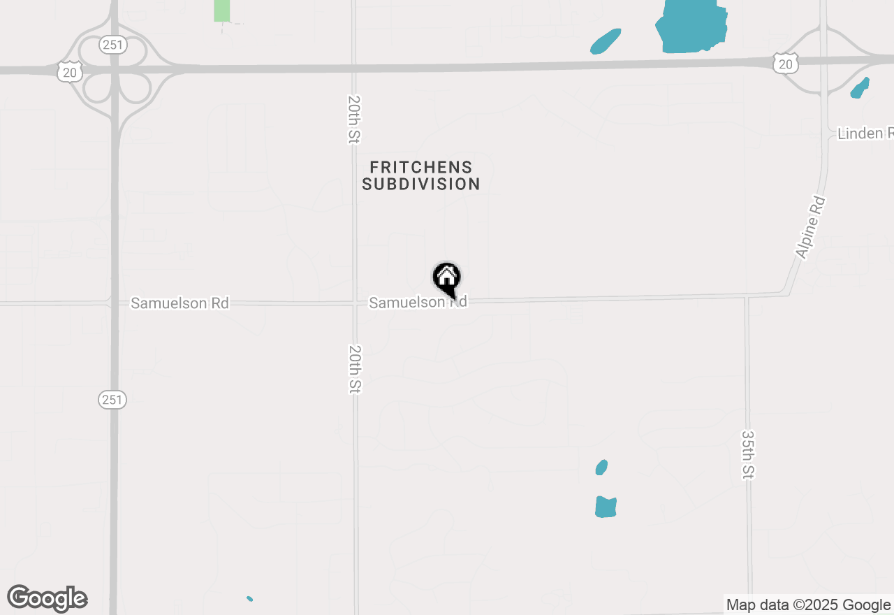 Map of 3285 Samuelson Road, Rockford, IL 61109