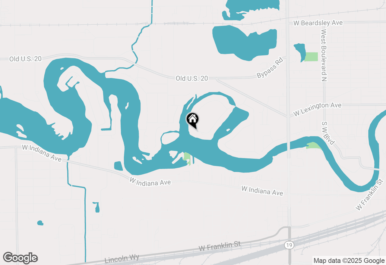 Map of 27 Quail Island, Elkhart, IN 46514