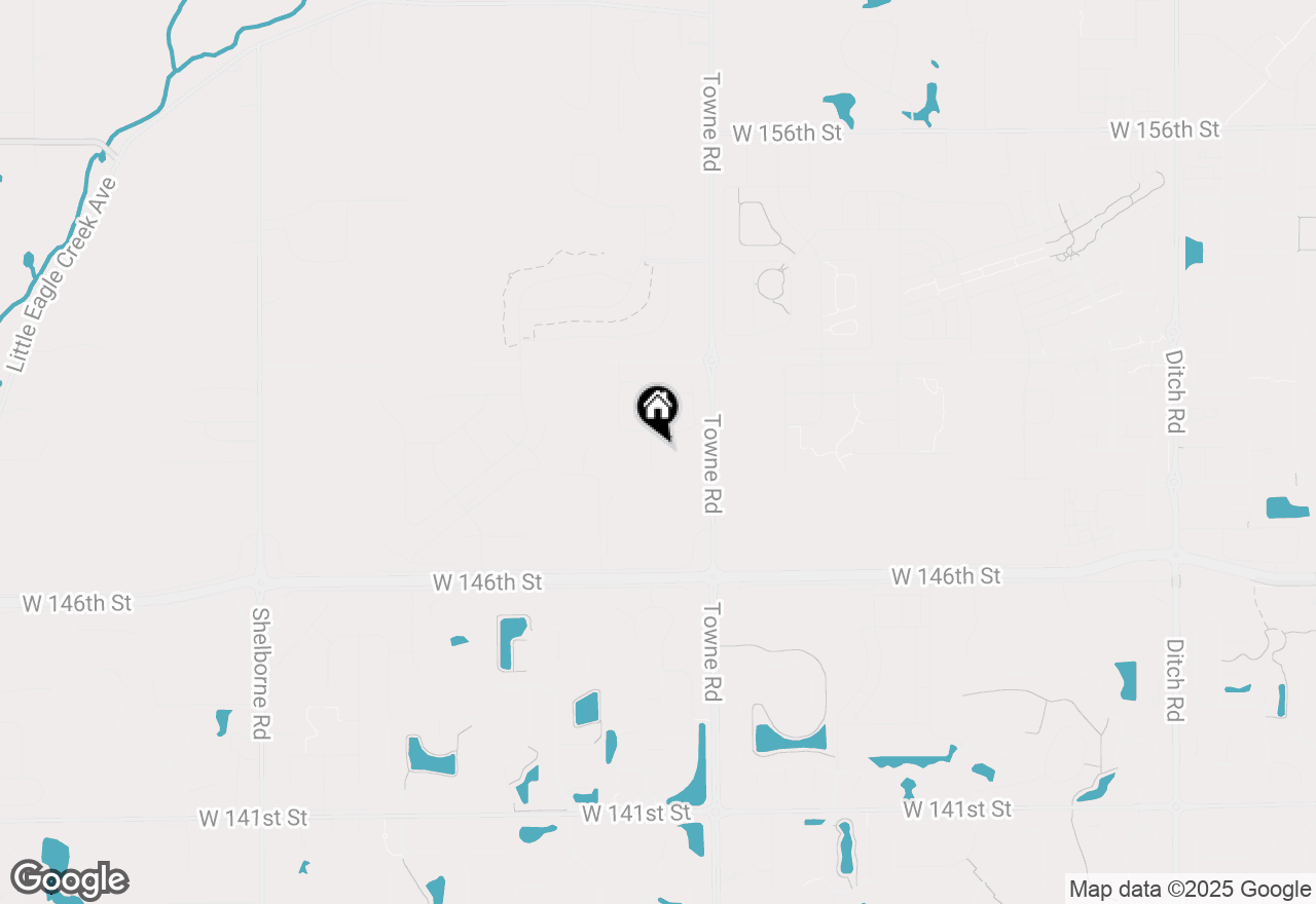 Map of 14937 Higgins Drive, Westfield, IN 46074