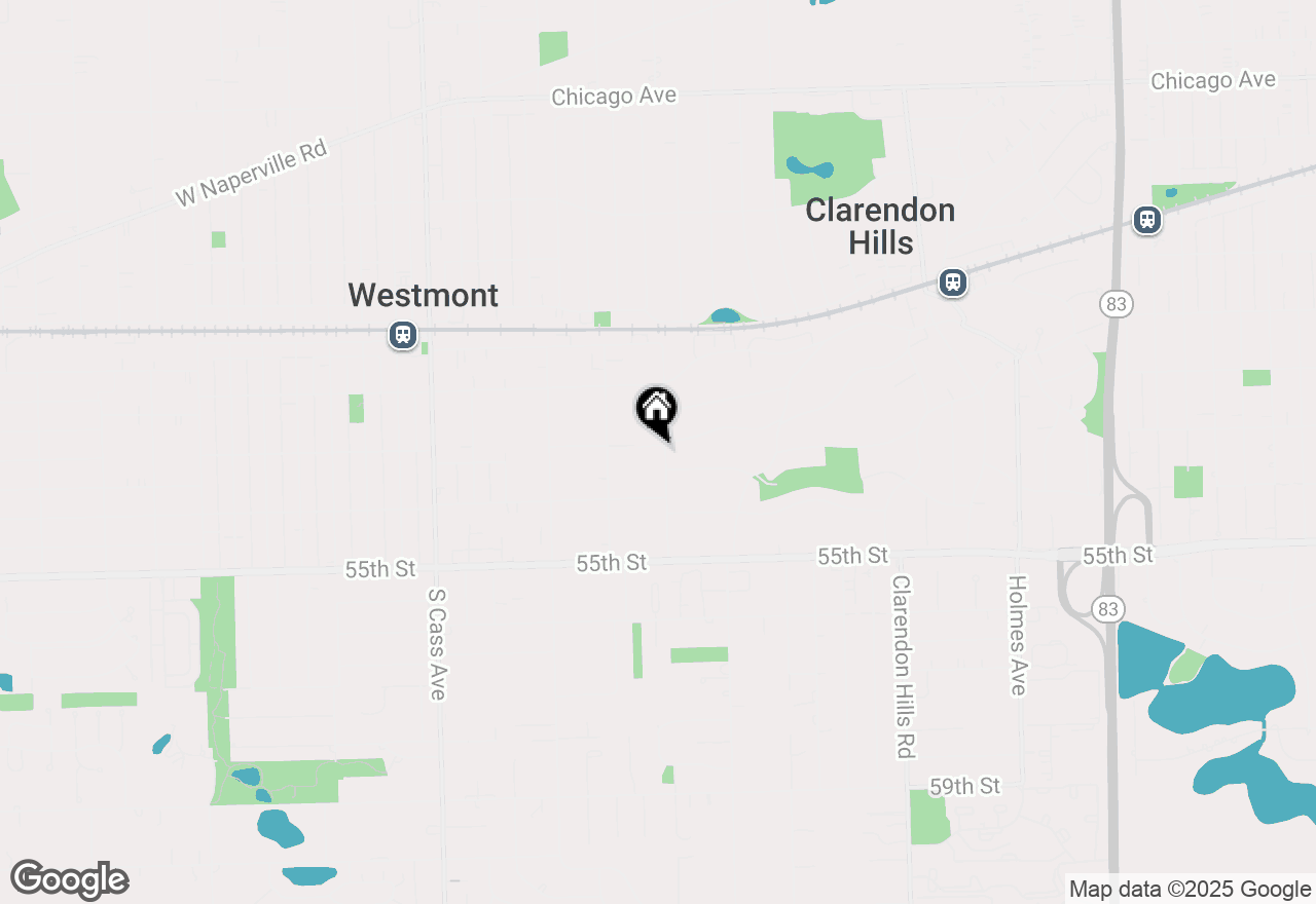 Map of 200 S Richmond Avenue, Westmont, IL 60559