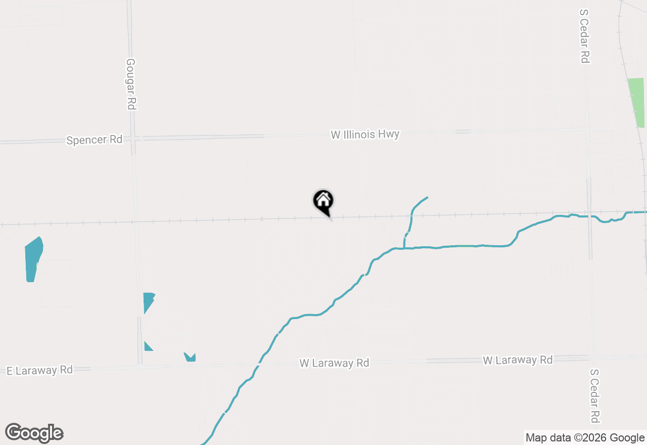 Map of 1197 Andrea Drive, New Lenox, IL 60451