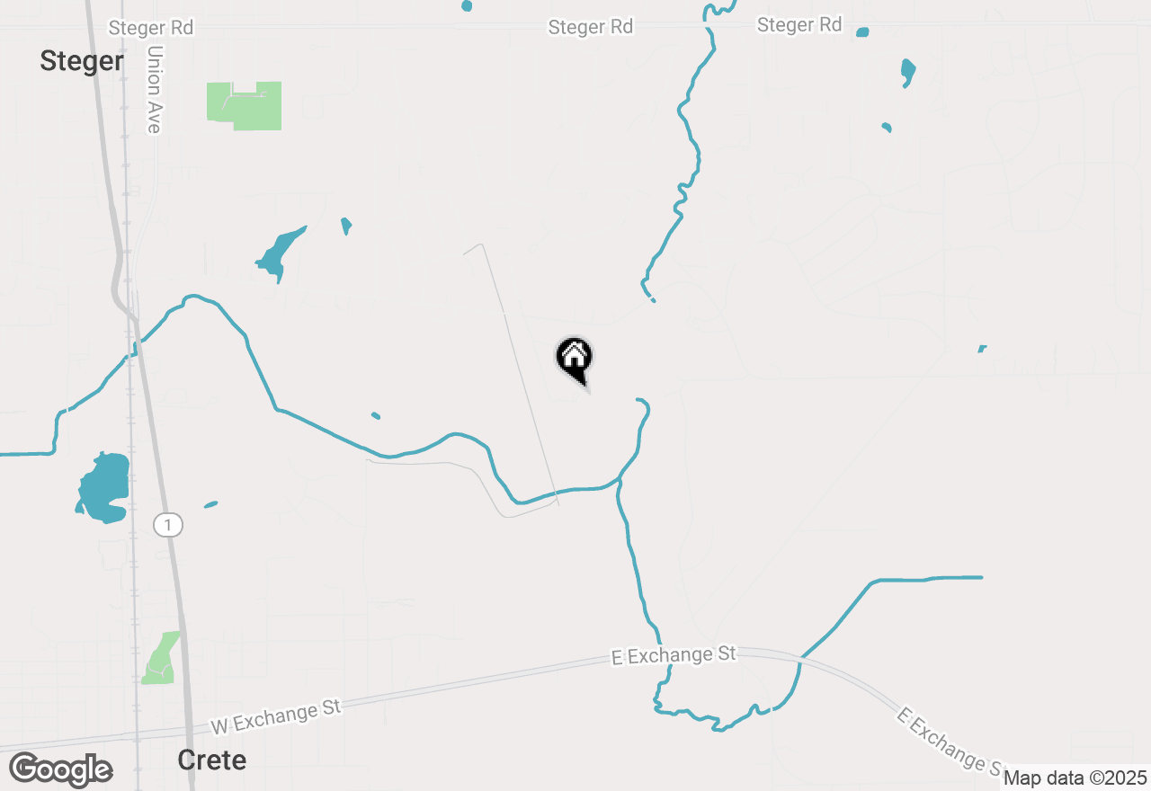 Map of 3755 S State Street, Crete, IL 60417