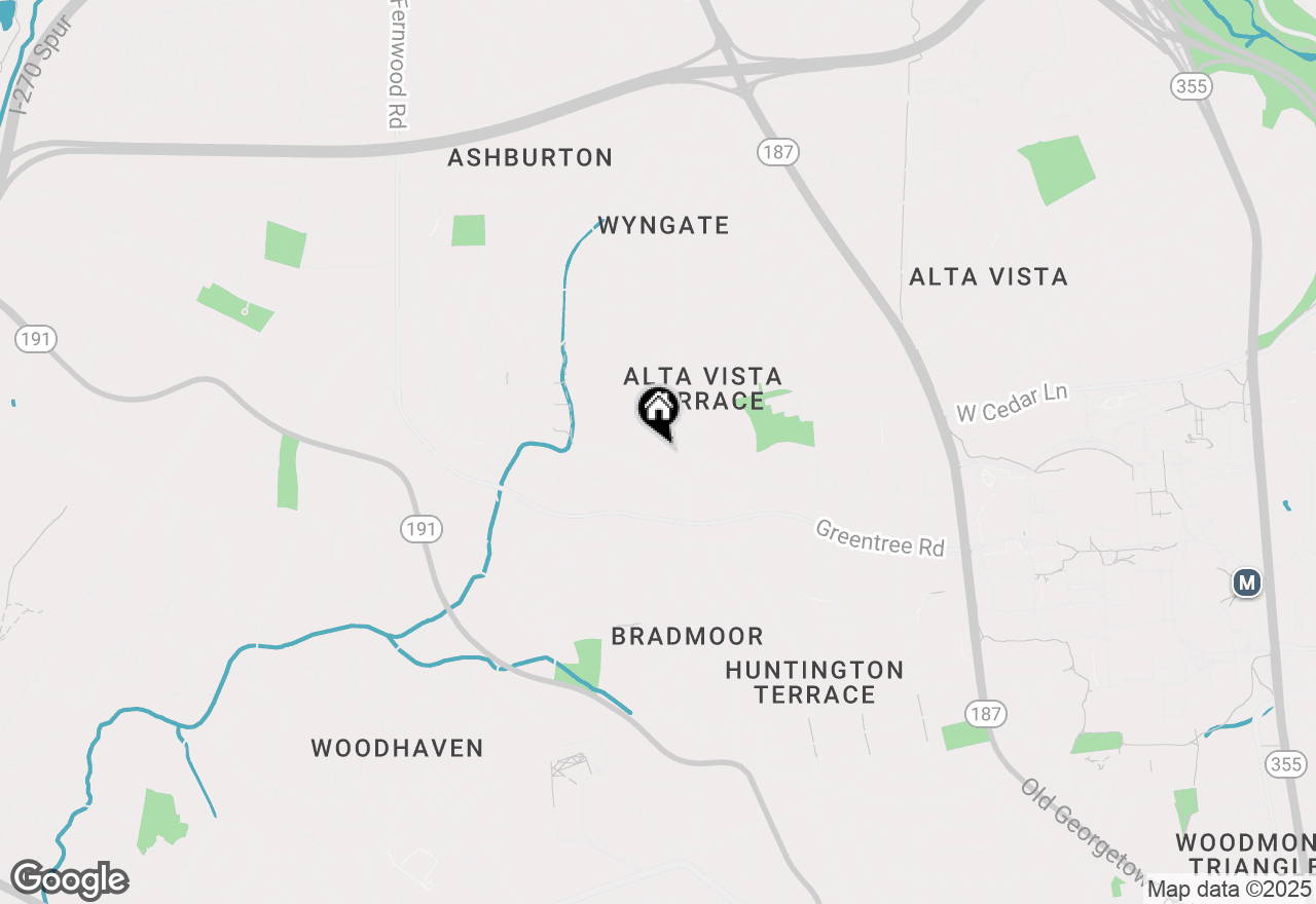 Map of 6012 Sonoma Road, Bethesda, MD 20817