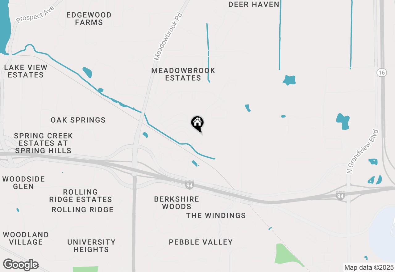 Map of N16W26539 Tall Reeds Ln #D, Pewaukee, WI 53072
