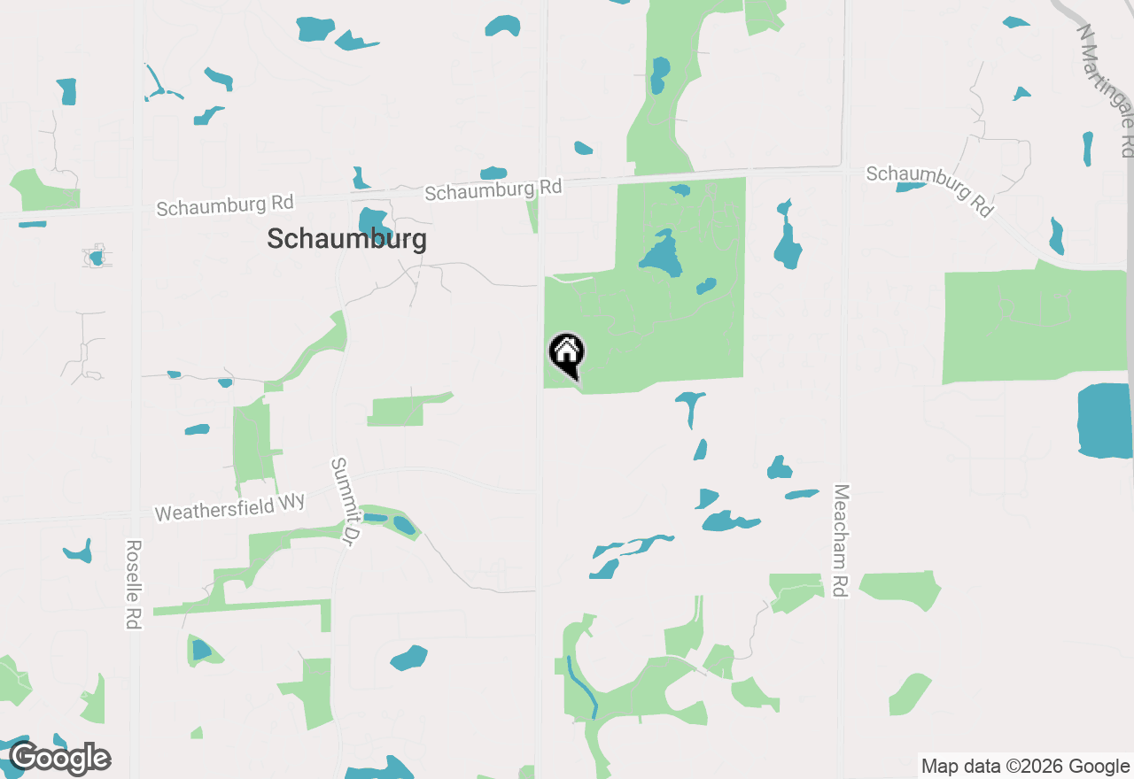 Map of 1871 Fox Run Drive #A, Elk Grove Village, IL 60007