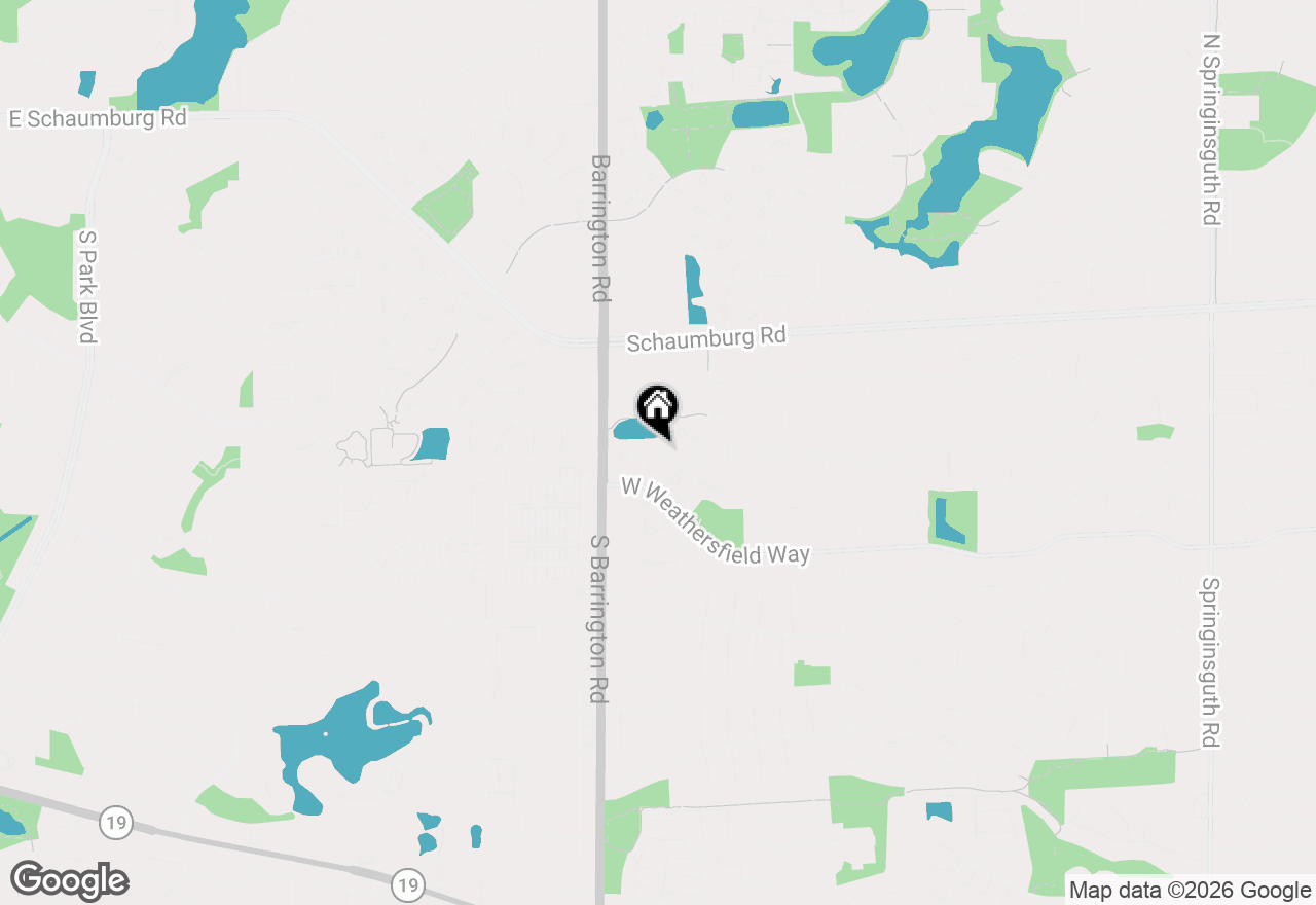 Map of 2434 Charleston Drive #3, Schaumburg, IL 60193