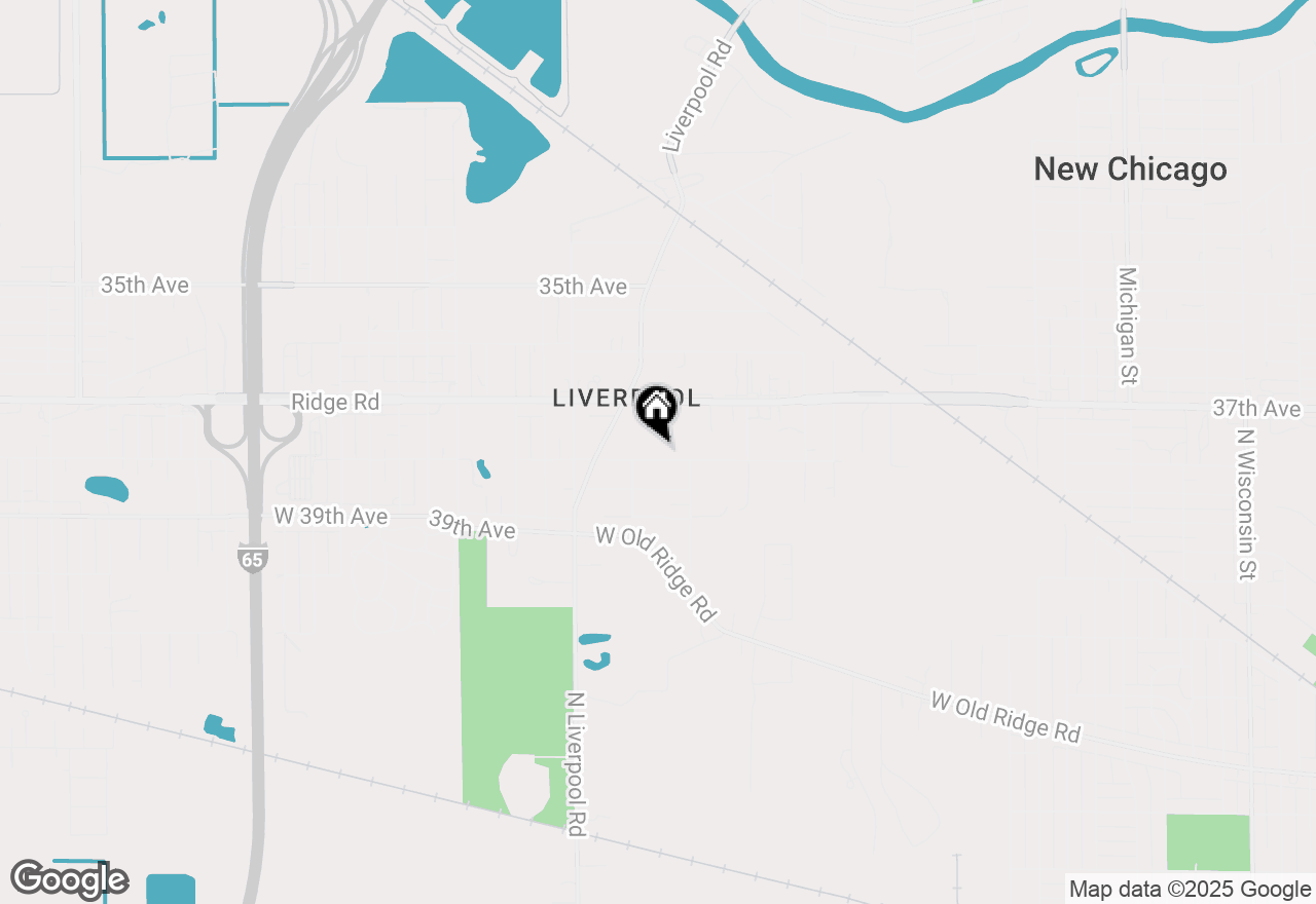 Map of 2900 W 38th Avenue, Hobart, IN 46342