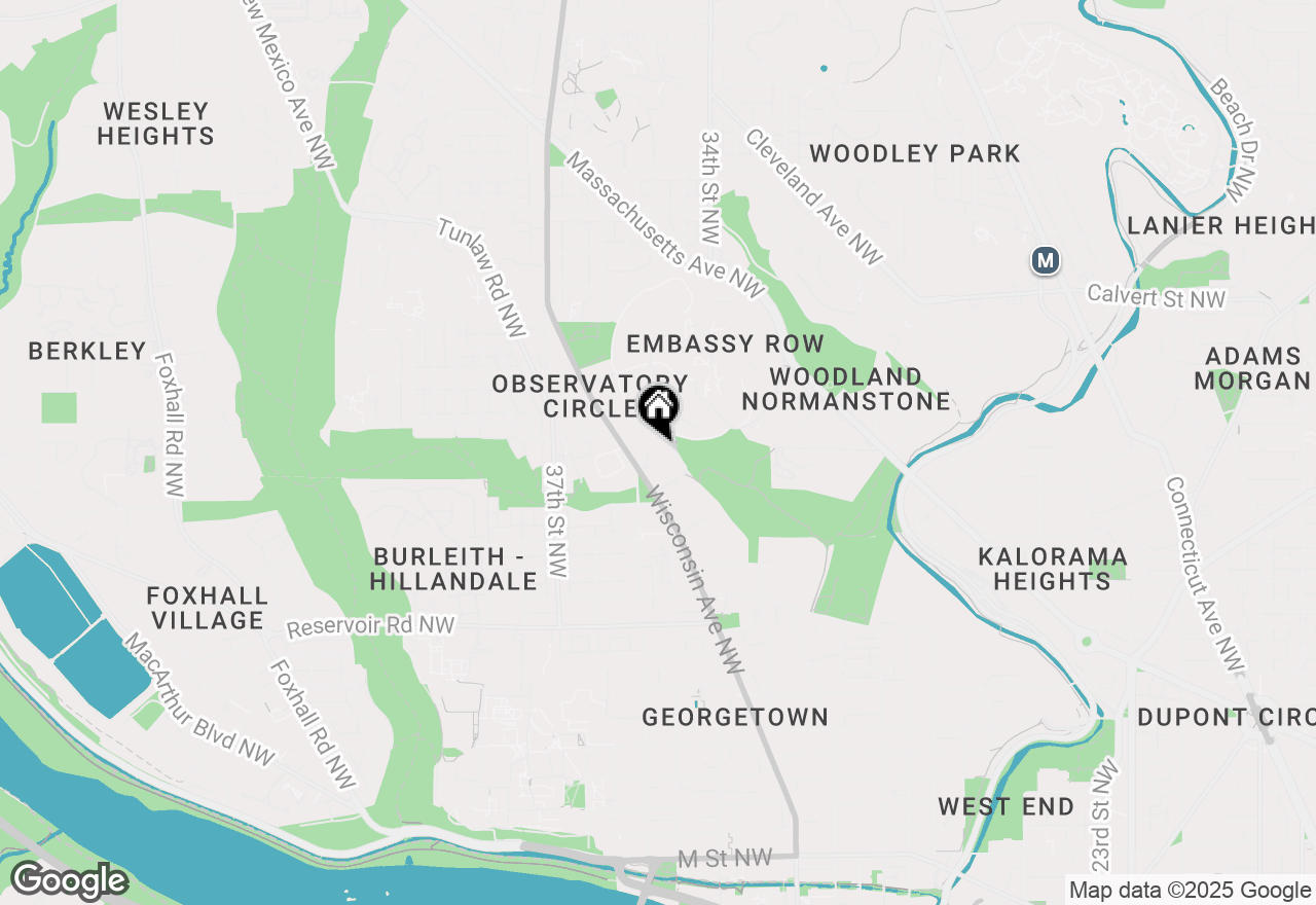 Map of 2111 Wisconsin Avenue Nw #710, Washington, DC 20007
