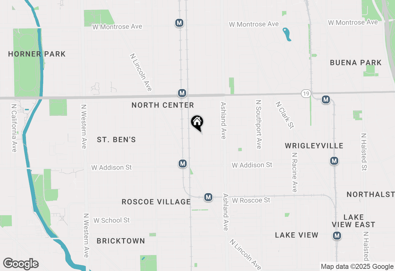 Map of 3746 N Hermitage Avenue, Chicago, IL 60613