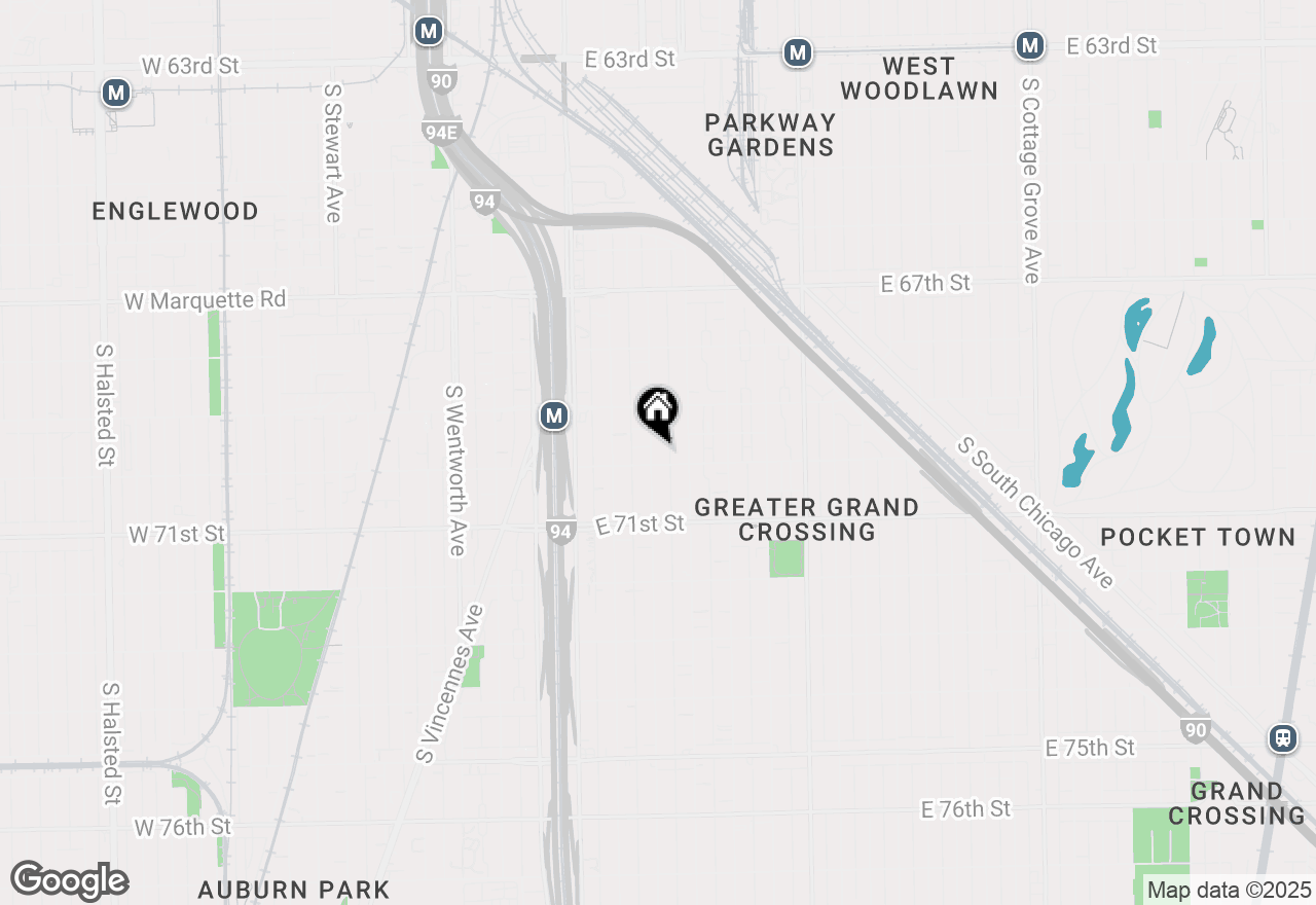 Map of 6953 S Michigan Avenue, Chicago, IL 60637
