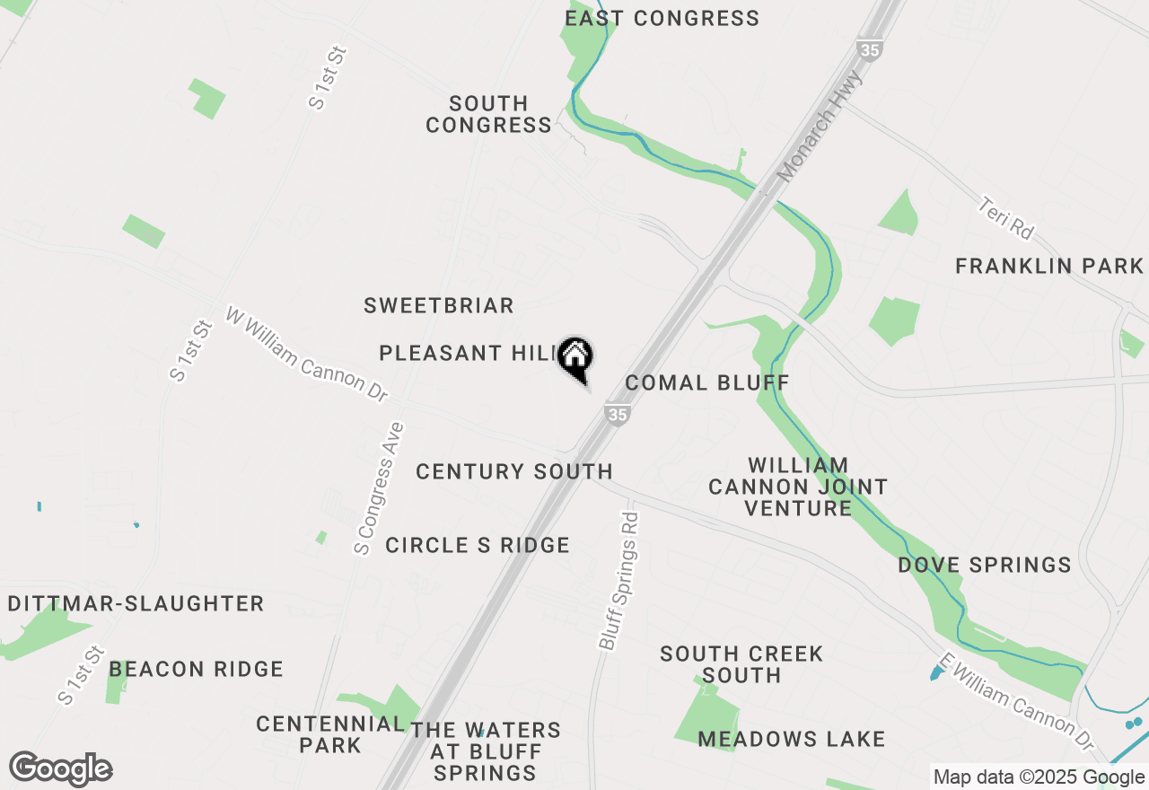 Map of 814 N Bluff Dr #87, Austin, TX 78745