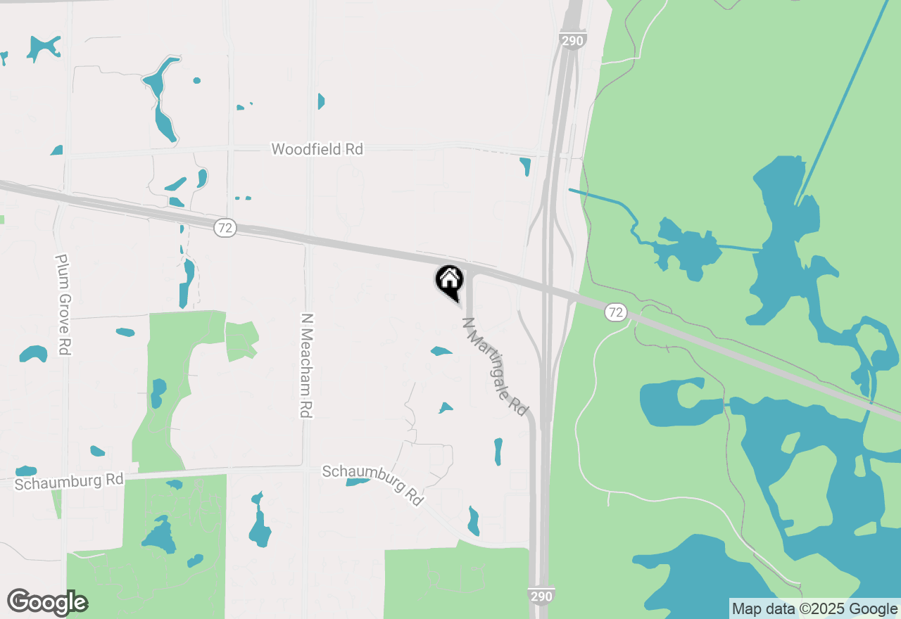 Map of 1723 Columbine Drive, Schaumburg, IL 60173