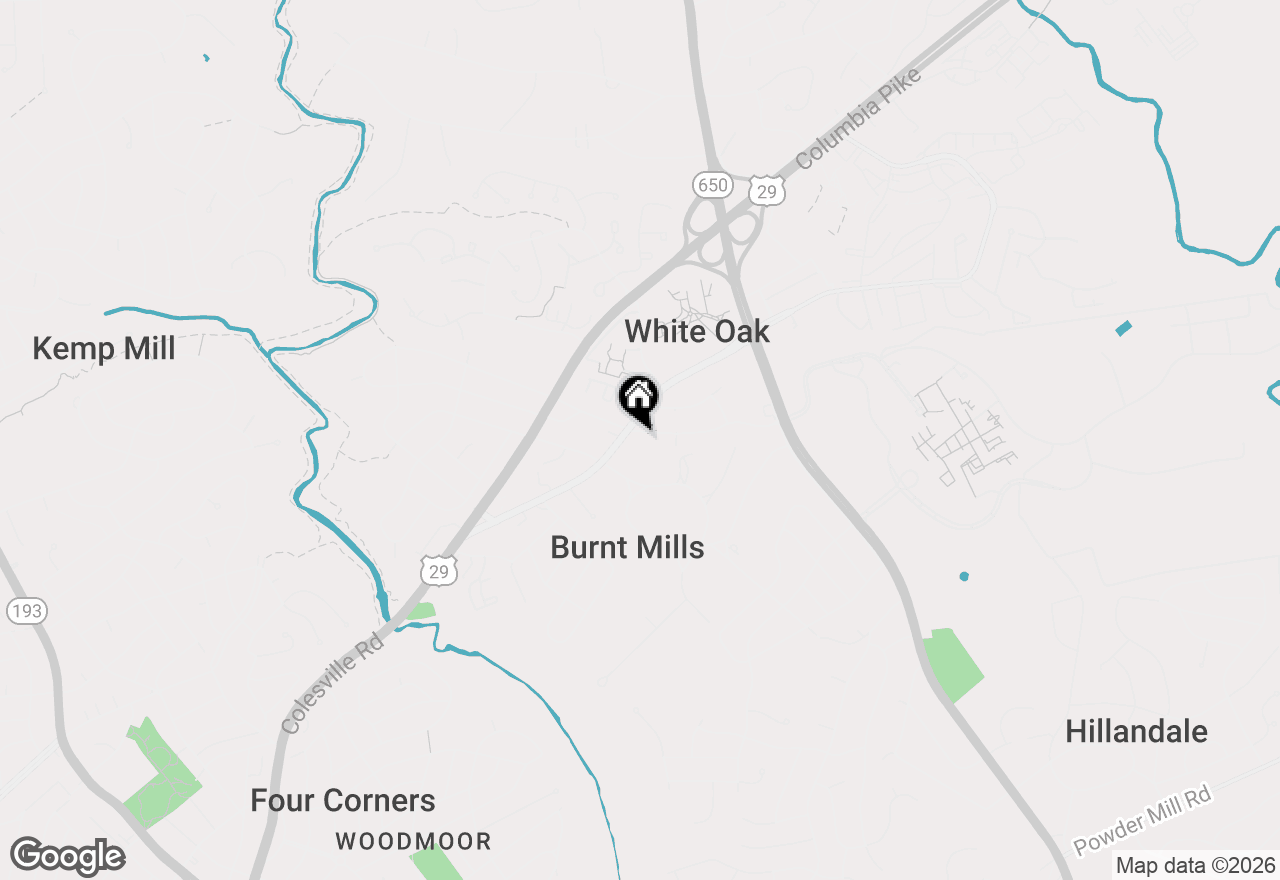 Map of 703 Northwest Drive, Silver Spring, MD 20901