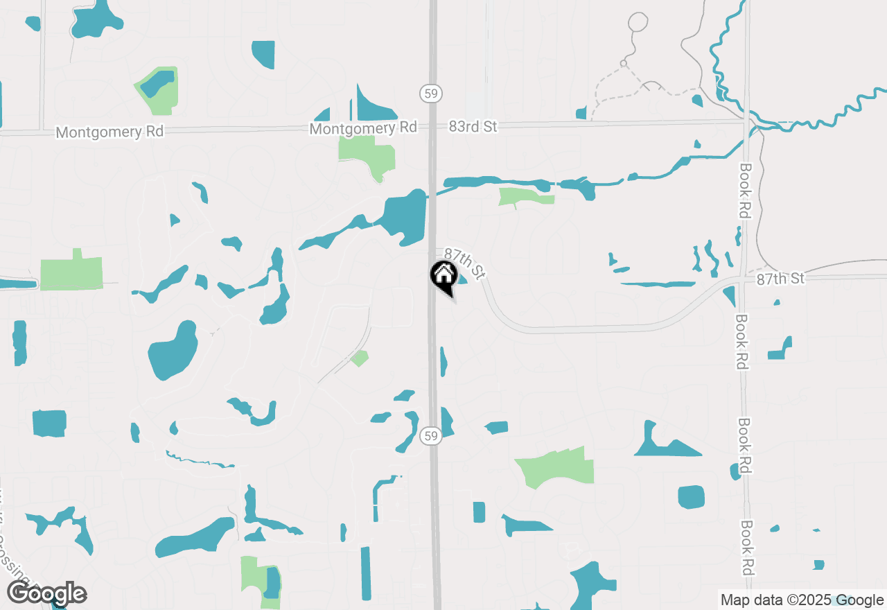 Map of 2211 Waterleaf Court #204, Naperville, IL 60564