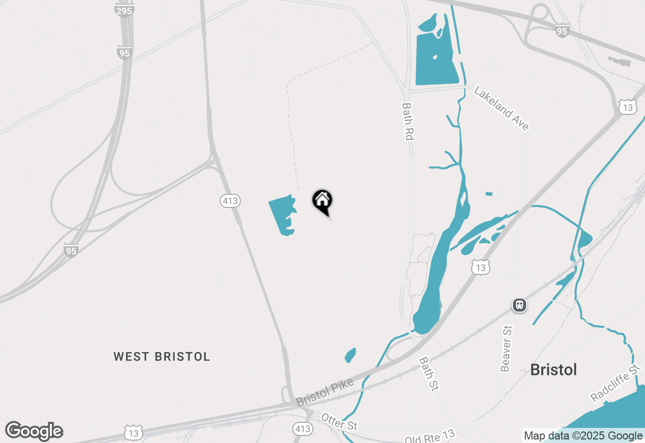 Map of 123 Delhaas Circle, Bristol, PA 19007