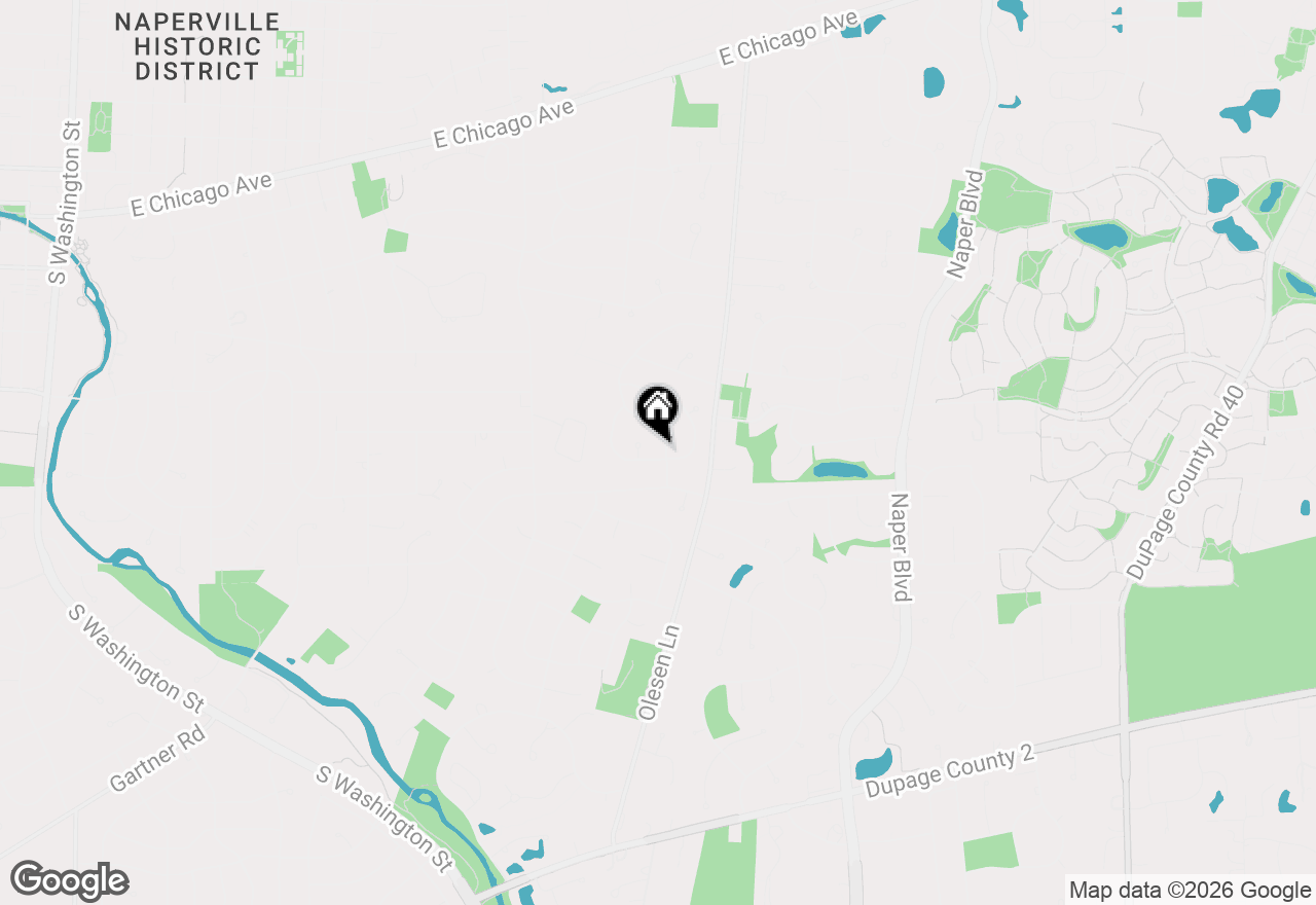 Map of 1212 S Banbury Circle, Naperville, IL 60540