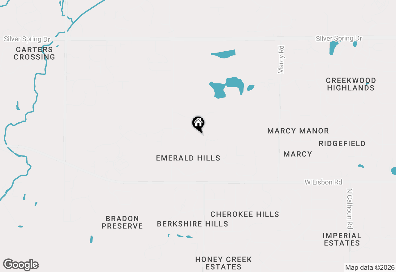 Map of W189N5050 Crest View Ter, Menomonee Falls, WI 53051