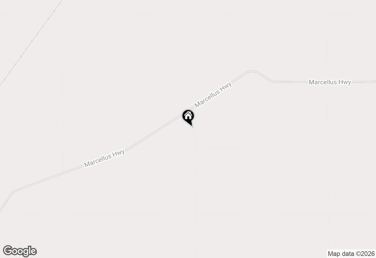 Map of 54348 Twin Lakes Road, Dowagiac, MI 49047