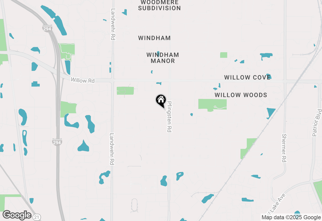 Map of 3822 Joanne Drive, Glenview, IL 60026