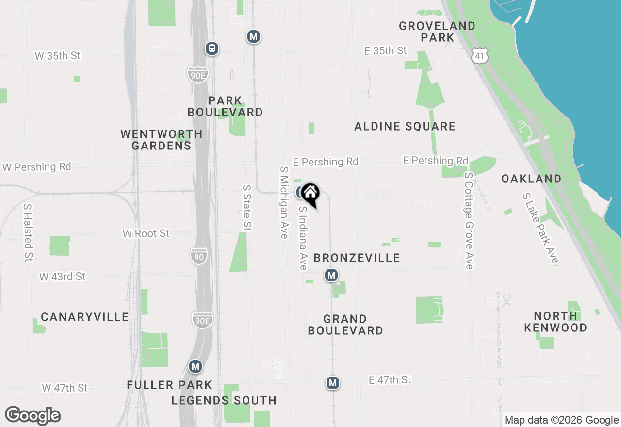 Map of 212 E 41st Street, Chicago, IL 60653