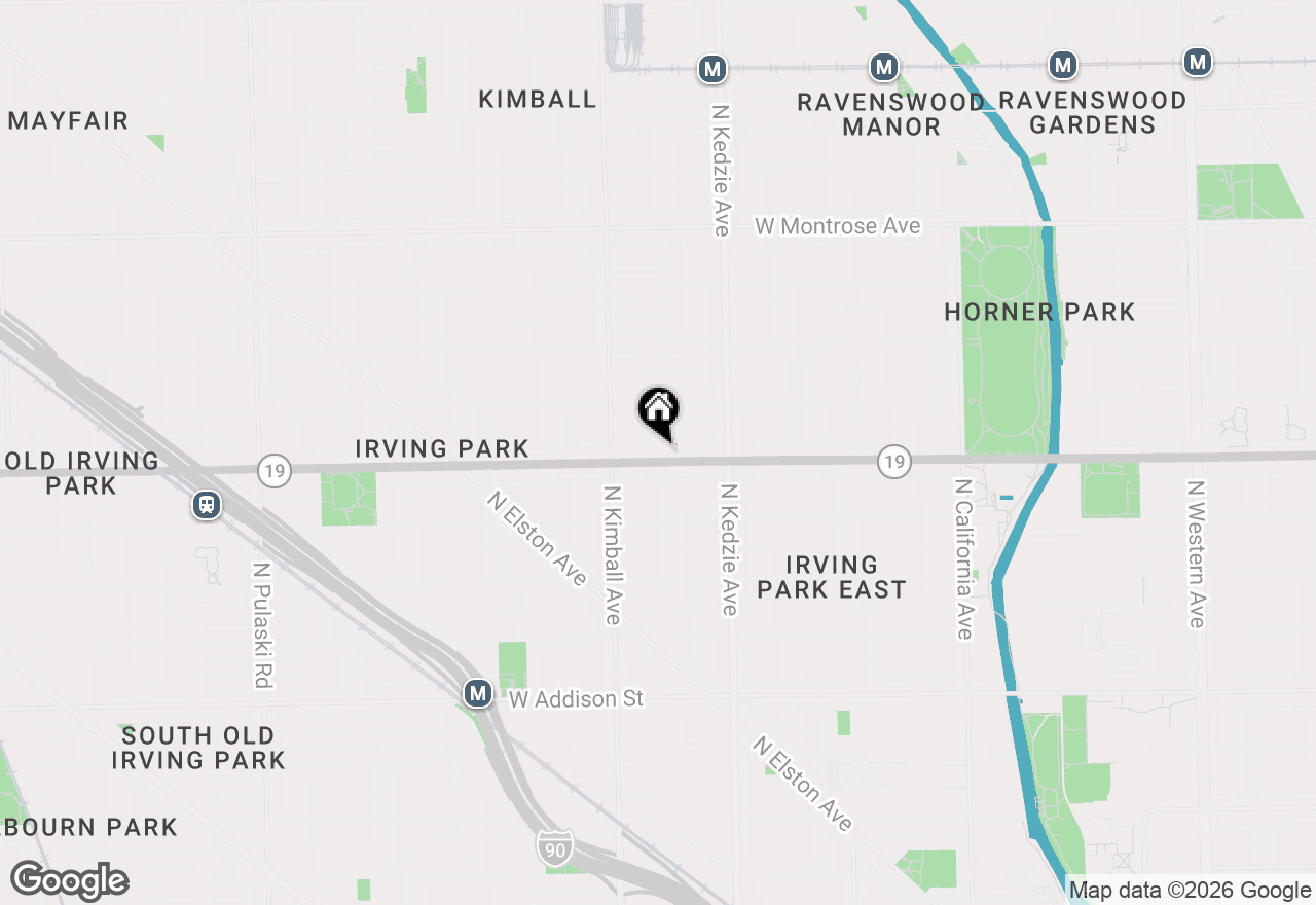 Map of 3300 W Irving Park Road #N3, Chicago, IL 60618
