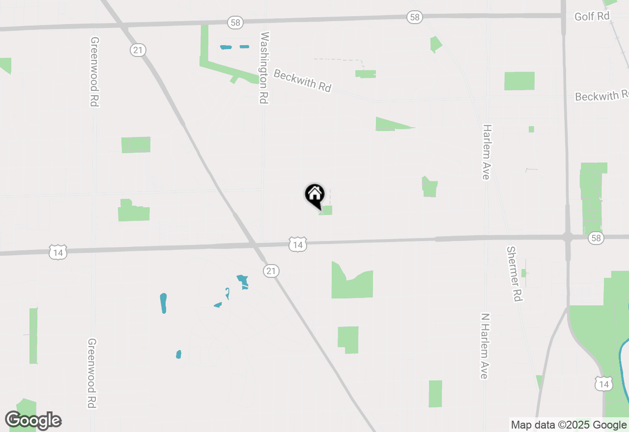 Map of 8900 N Ozanam Avenue, Niles, IL 60714