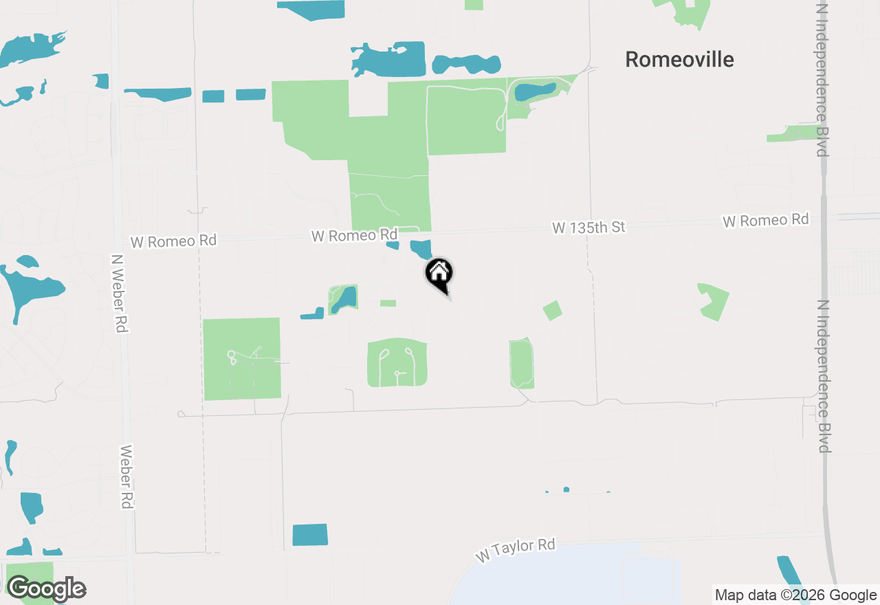Map of 624 Driftwood Avenue, Romeoville, IL 60446