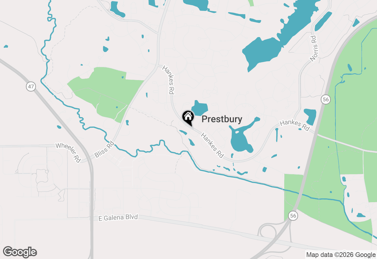 Map of 202 Braeburn Circle, Sugar Grove, IL 60554