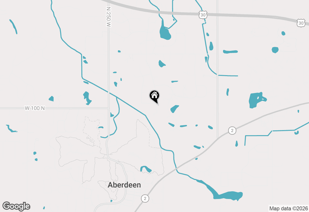Map of 102 Sylvan Drive, Valparaiso, IN 46385