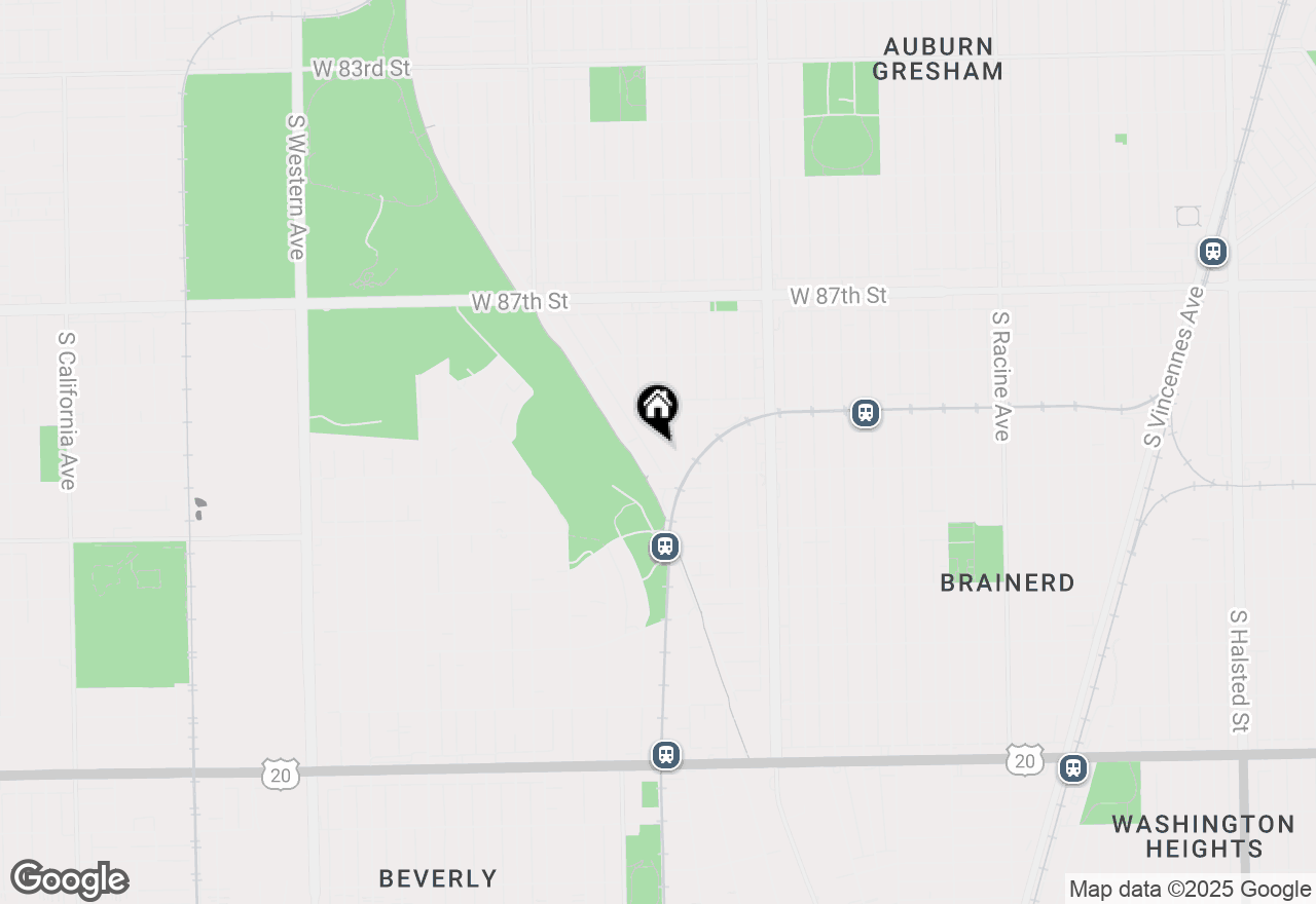 Map of 8936 S Winchester Avenue, Chicago, IL 60620