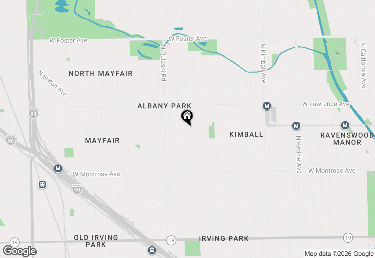Map of 4634 N Avers Avenue, Chicago, IL 60625