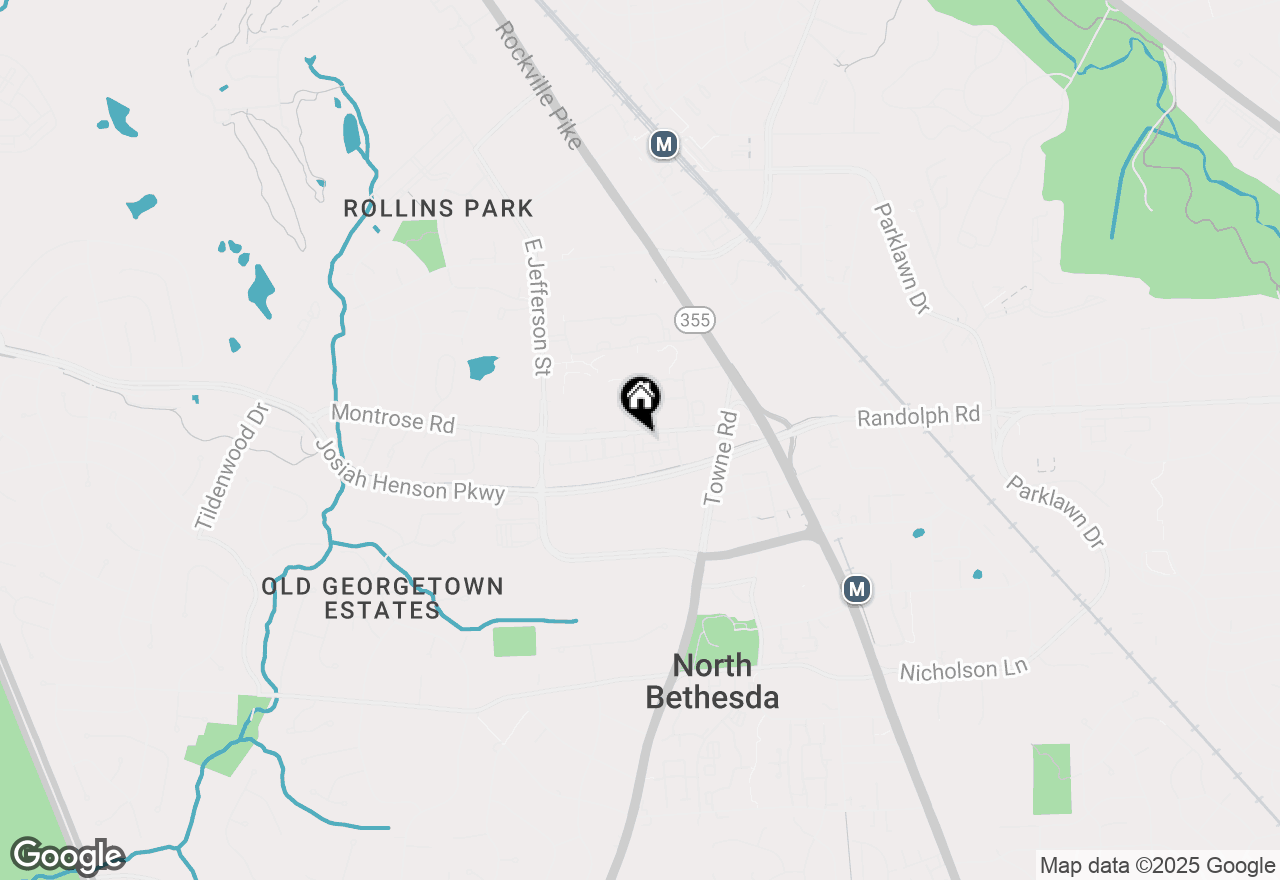 Map of 11967 Northpark Drive, North Bethesda, MD 20852