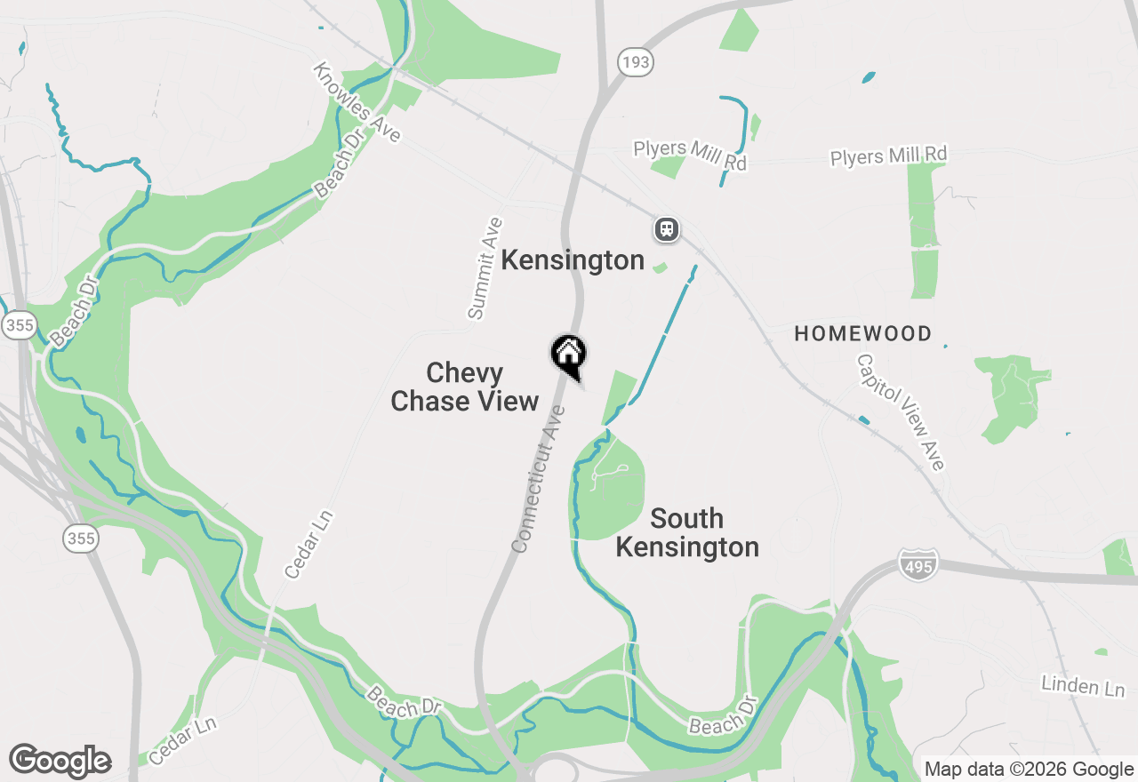 Map of 3810 Dresden Street, Kensington, MD 20895