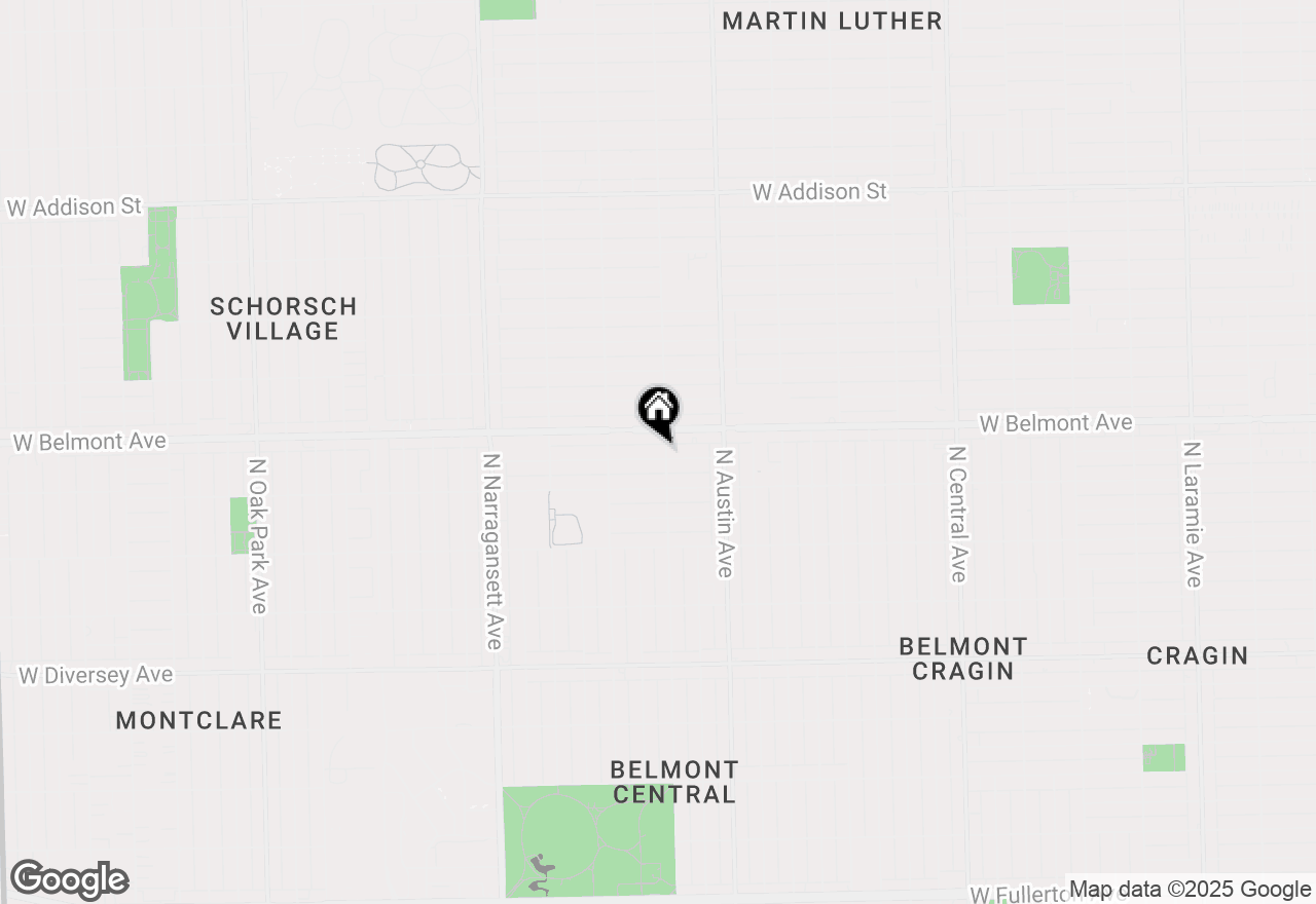 Map of 6104 W Fletcher Street, Chicago, IL 60634