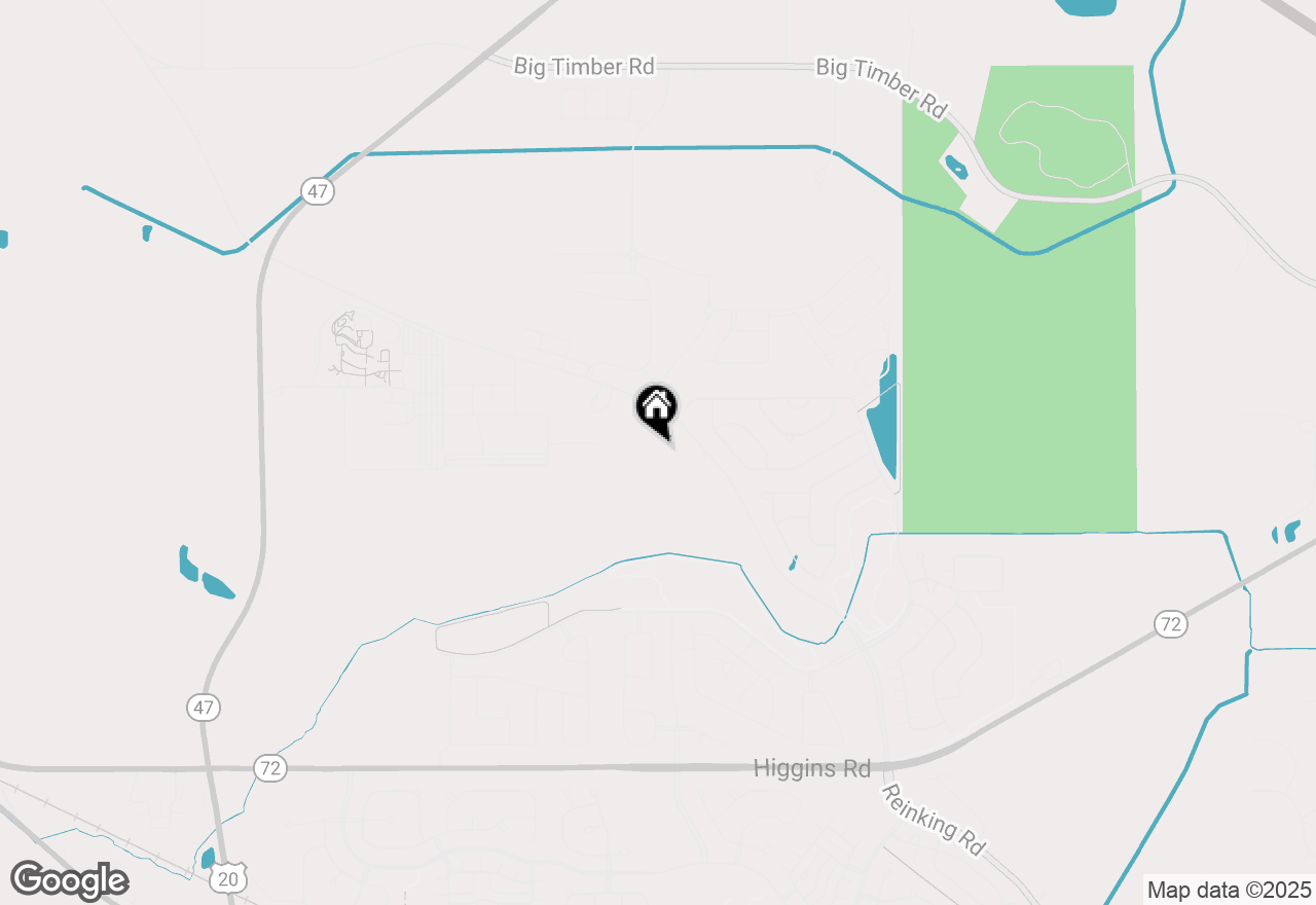 Map of 1484 Sequoia Way, Pingree Grove, IL 60140