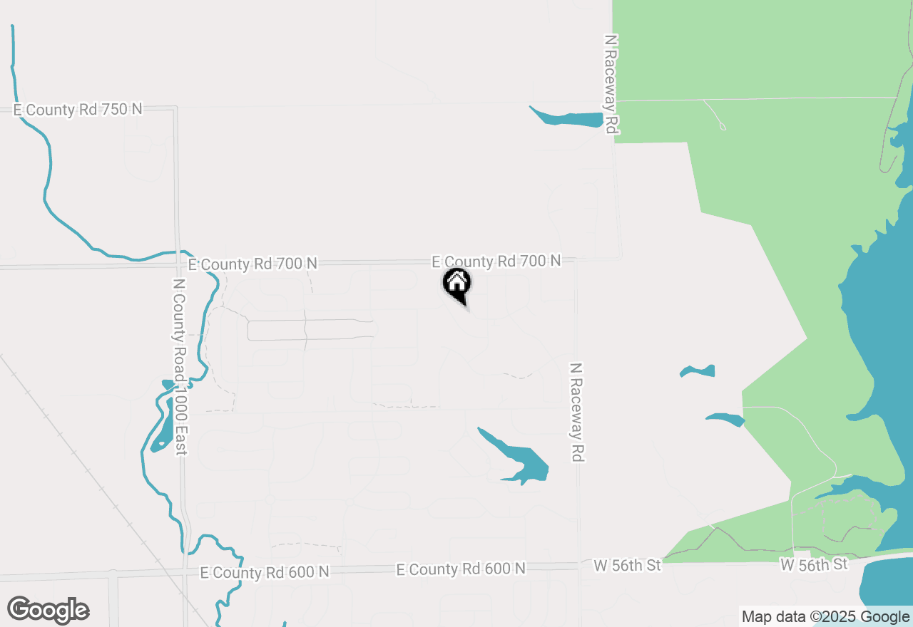 Map of 6792 Highland Way, Brownsburg, IN 46112