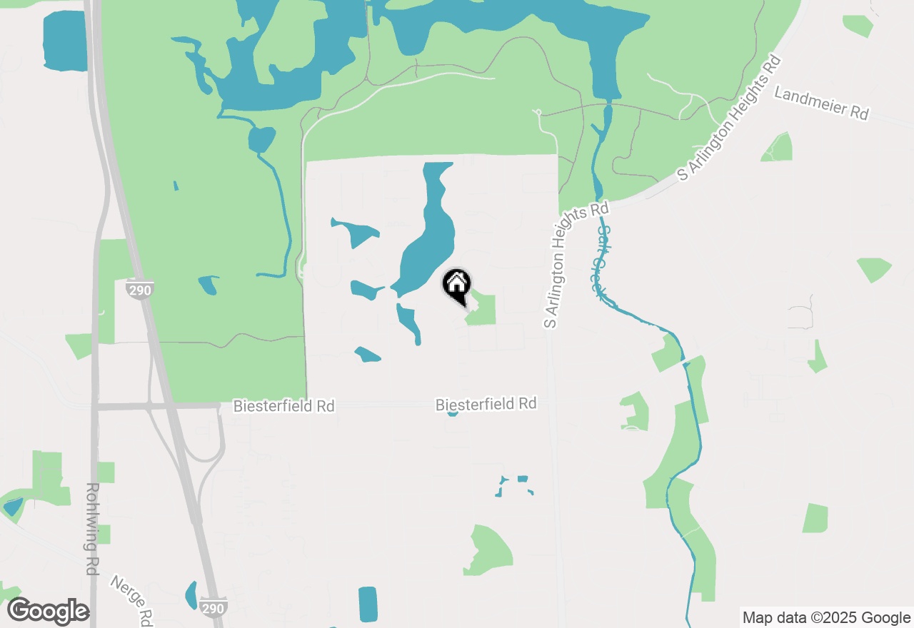 Map of 735 Wellington Avenue, Elk Grove Village, IL 60007