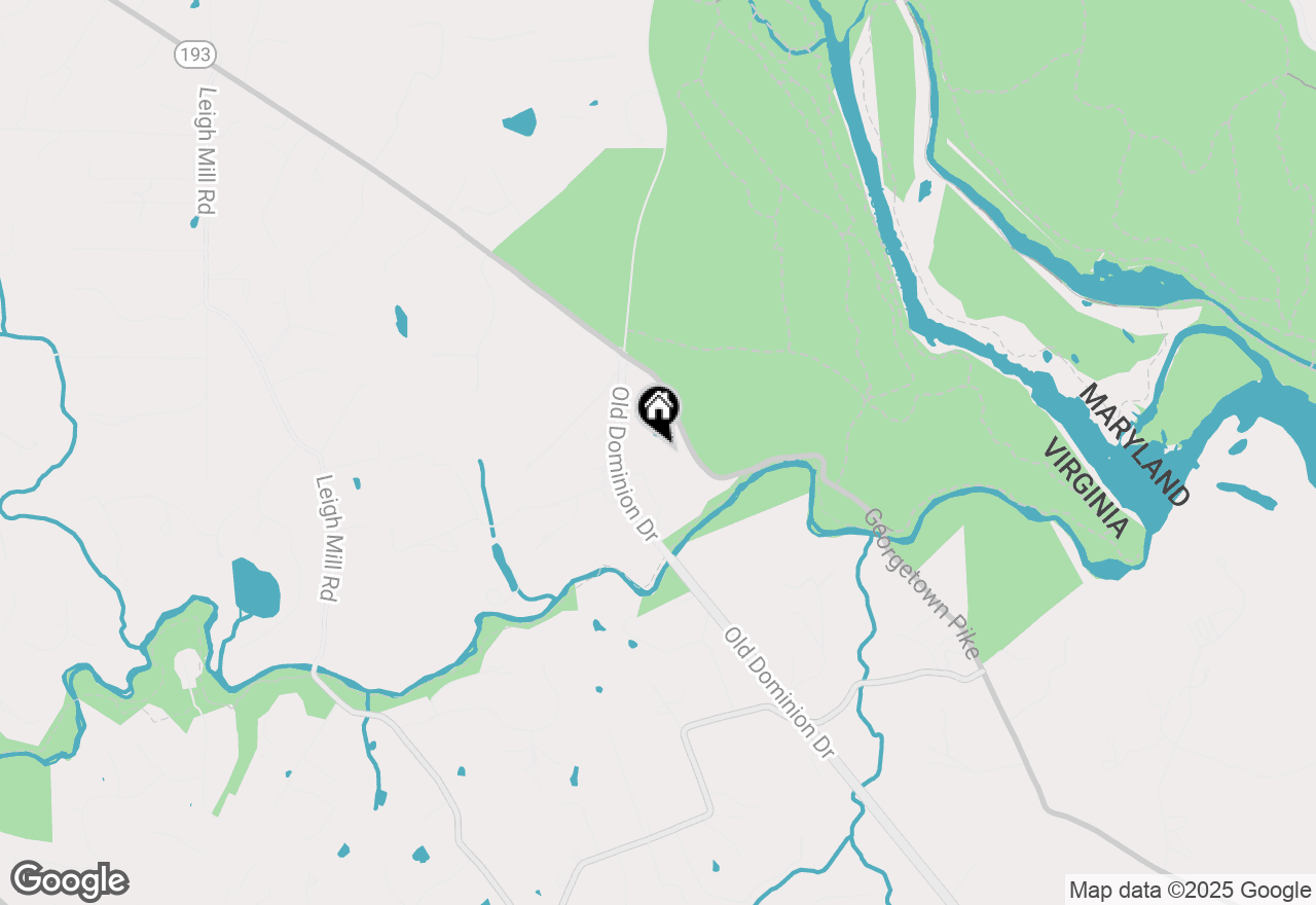 Map of 8911 Georgetown Pike, Mclean, VA 22102