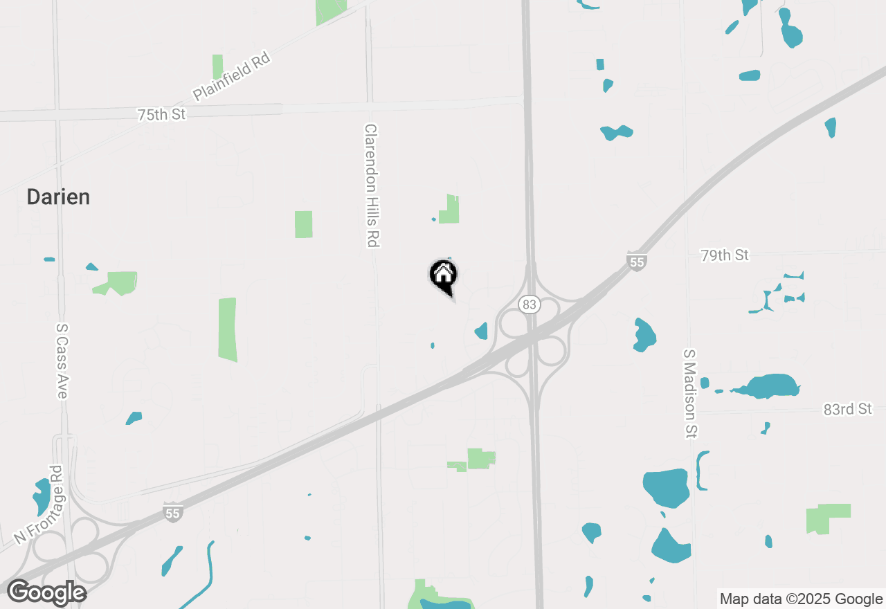 Map of 8001 William Drive, Willowbrook, IL 60527