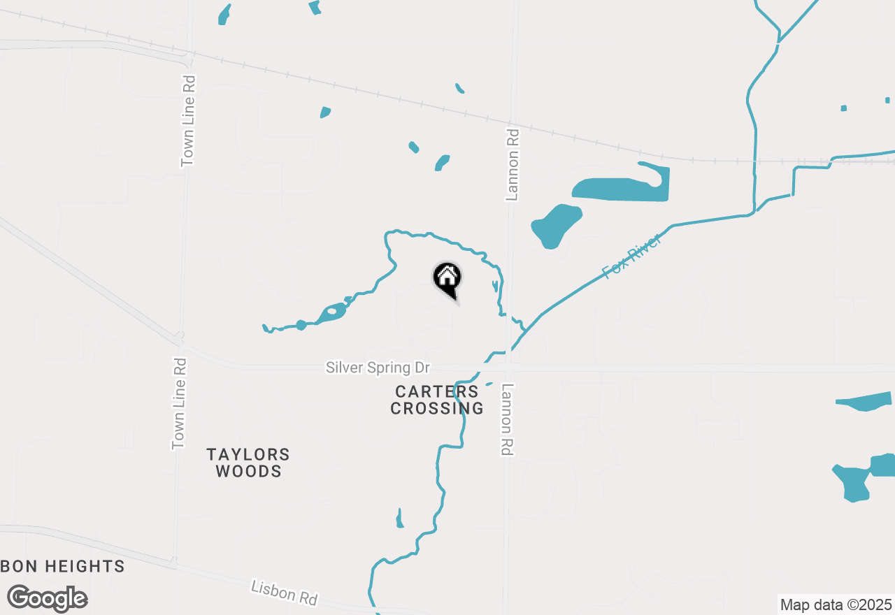 Map of W207N5766 Muirfield Dr, Menomonee Falls, WI 53051